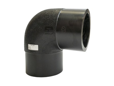 Отвод литой 90° PN16 SDR11 PE100 D450 Отвод литой 90° PN16 SDR11 PE100 D450