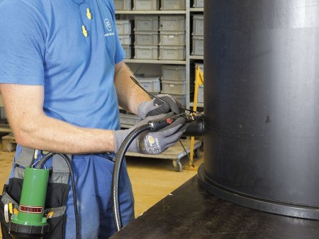 Ручной аппарат горячего воздуха LABOR S (Лабор S) с вентилятором MINOR - сварка прутком Ручной аппарат горячего воздуха LABOR S (Лабор S) с вентилятором MINOR - сварка прутком