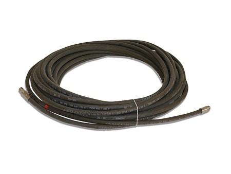 Шланг для чистки труб DN6/500бар 1/4"ш 42м черный Шланг для чистки труб DN6/500бар 1/4"ш 42м черный