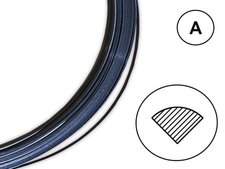 Сварочный пруток ПЭНД чёрный (профиль А) Сварочный пруток ПЭНД чёрный (профиль А)